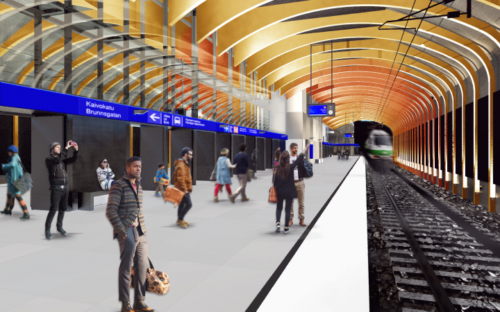 Pisararata – Keskustan asema